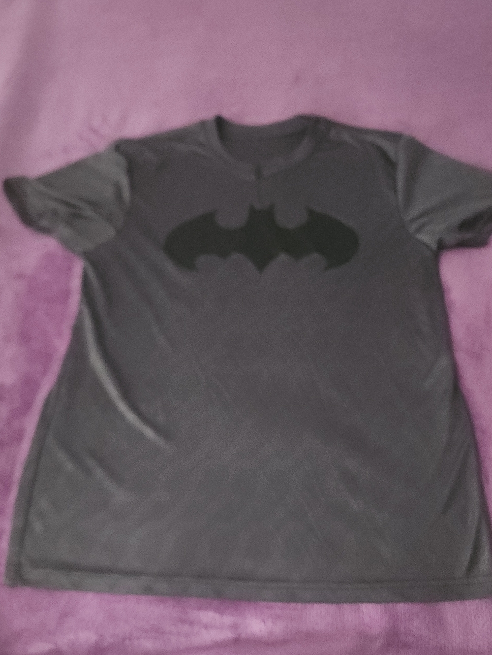 Adult Black Batman Logo Tee ☆ HALLOWEEN